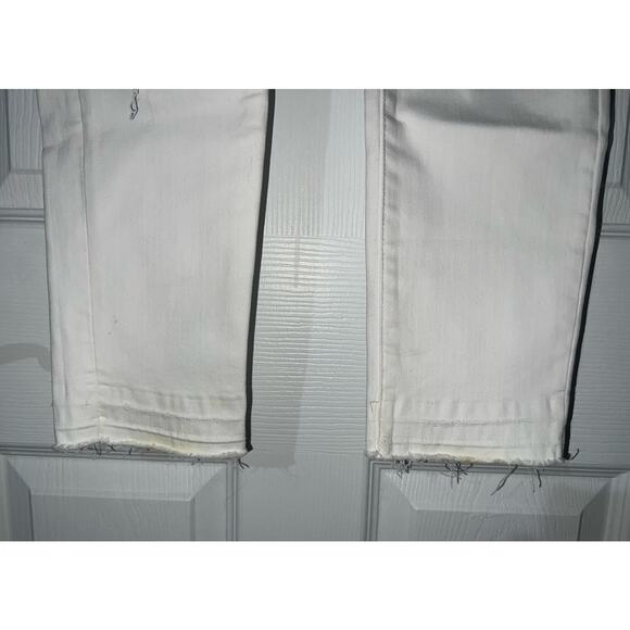 AEO American Eagle Outfitters Super Next Level Stretch White Jeggings Size 10 - Picture 4 of 10